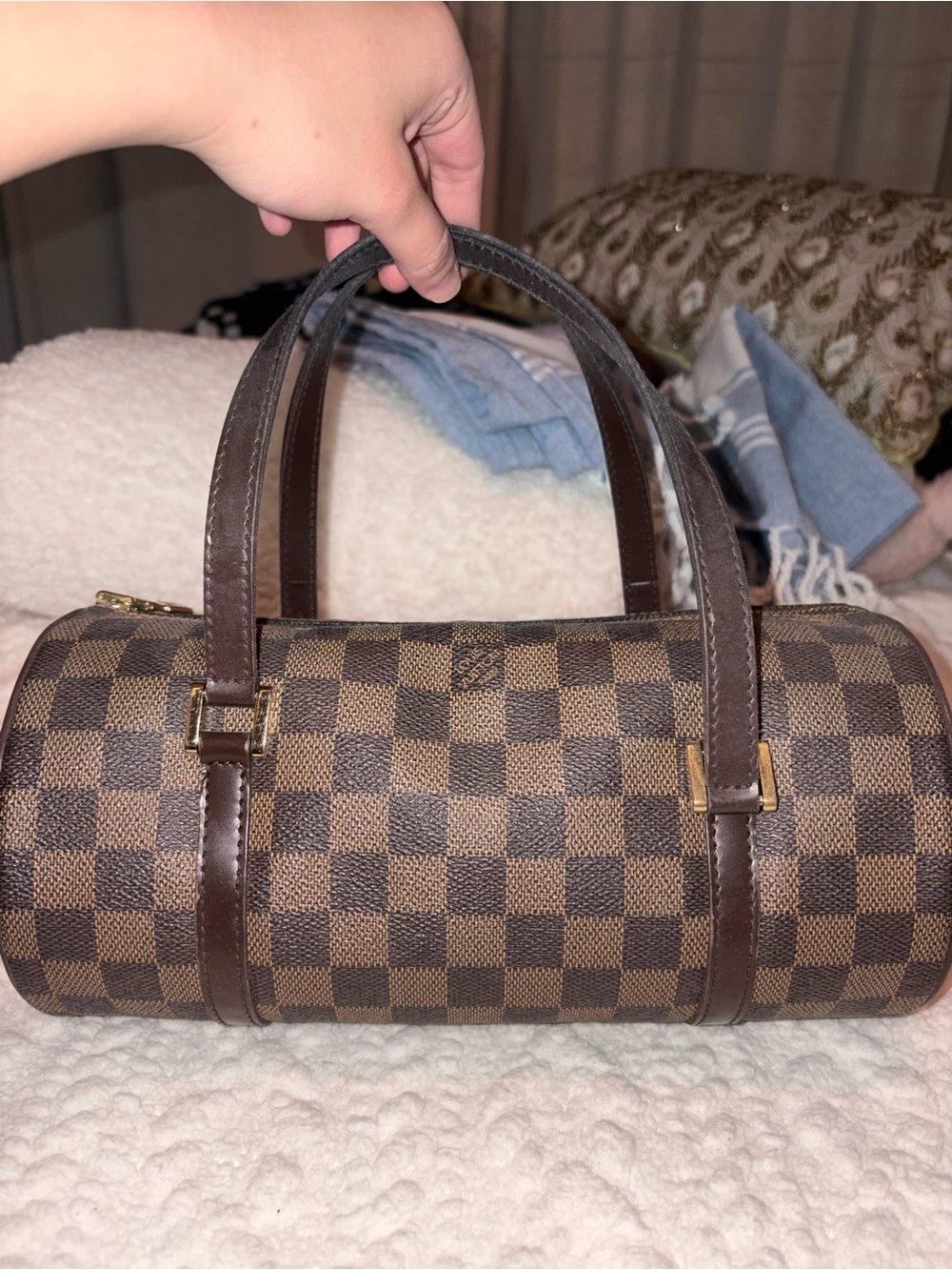 Louis Vuitton Damier Papillon PM N51304 Brown